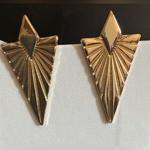 Gold Geometric Earrings